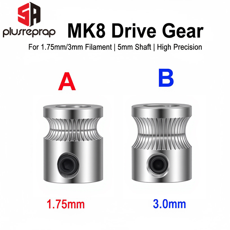 1PC MK8 Drive Gear for 1.75mm  - Direct Drive Extruder 评论和价格
