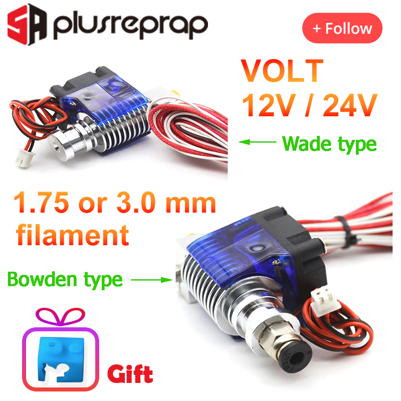 V6 J-head 12V 24V All Metal Ho - Direct Drive Extruder 评论和价格