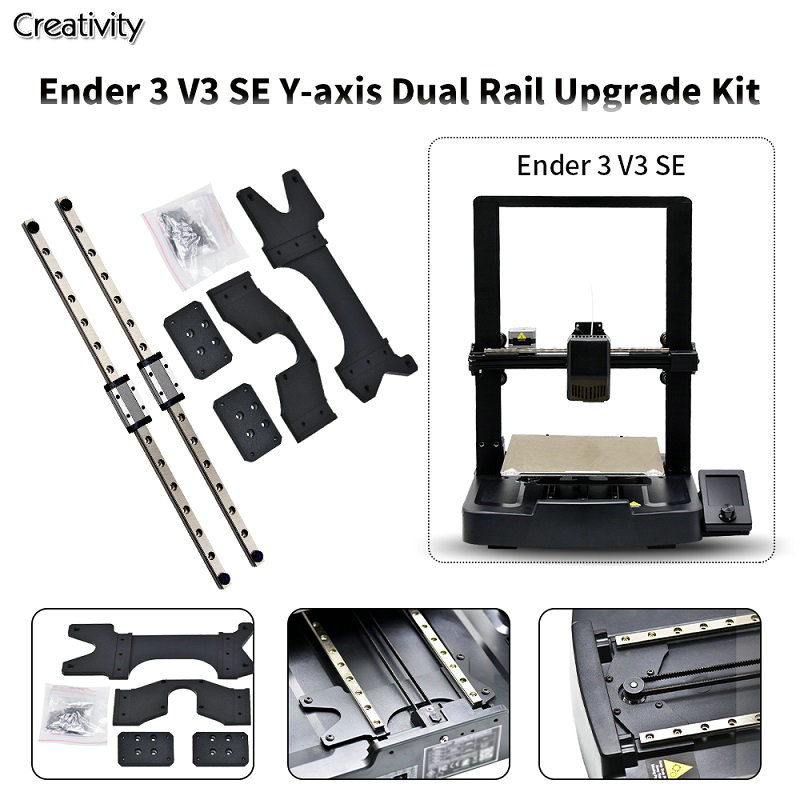 Ender 3 V3 SE KE 3D Printer Du - Linear Rail Mgn12H Set 评论和价格