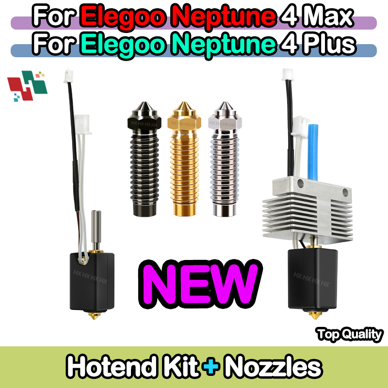 For ELEGOO Neptune 4 Plus 3D P - Hotend Assembly 评论和价格