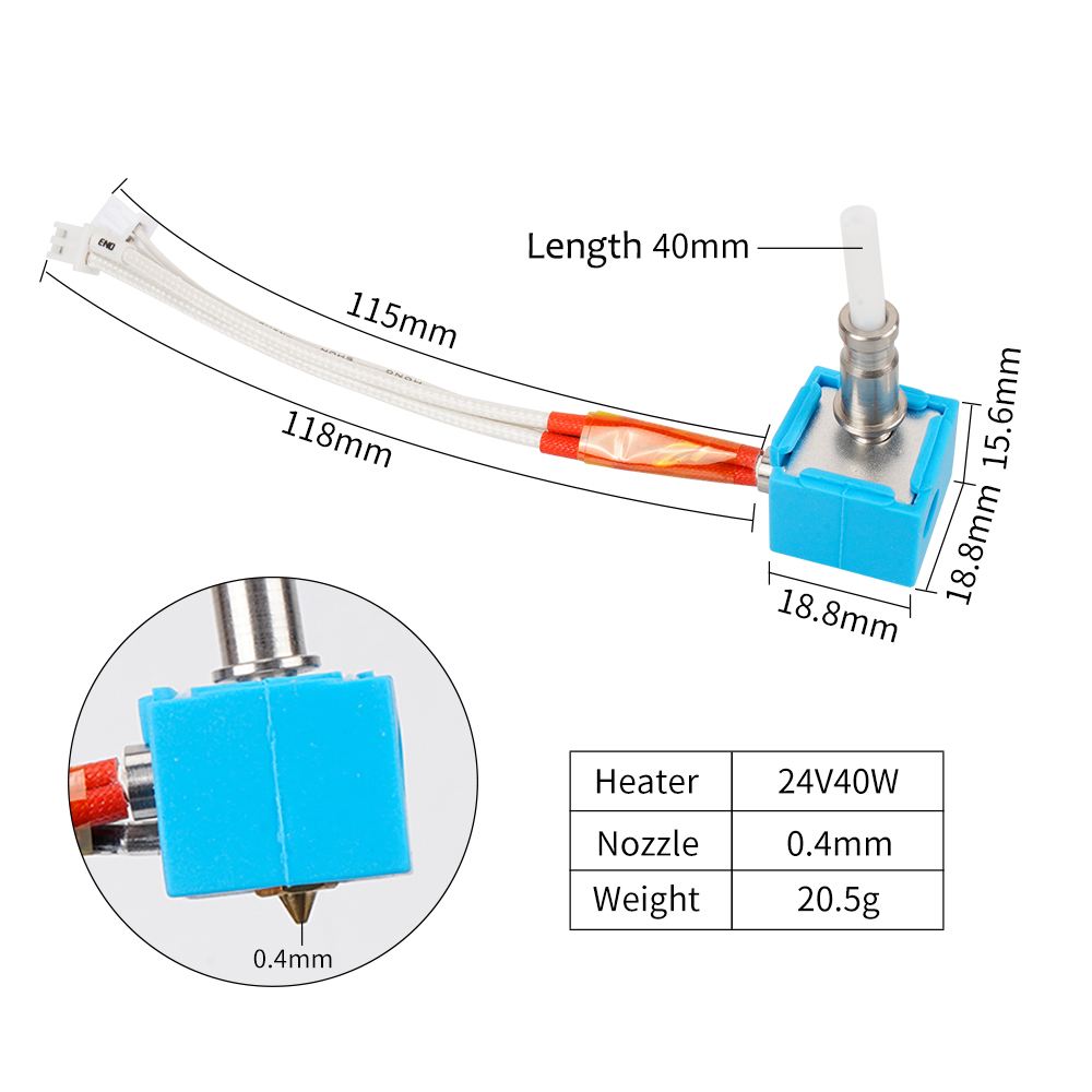 Kobra Hotend Print Head Hot En - Hotend Assembly 评论和价格