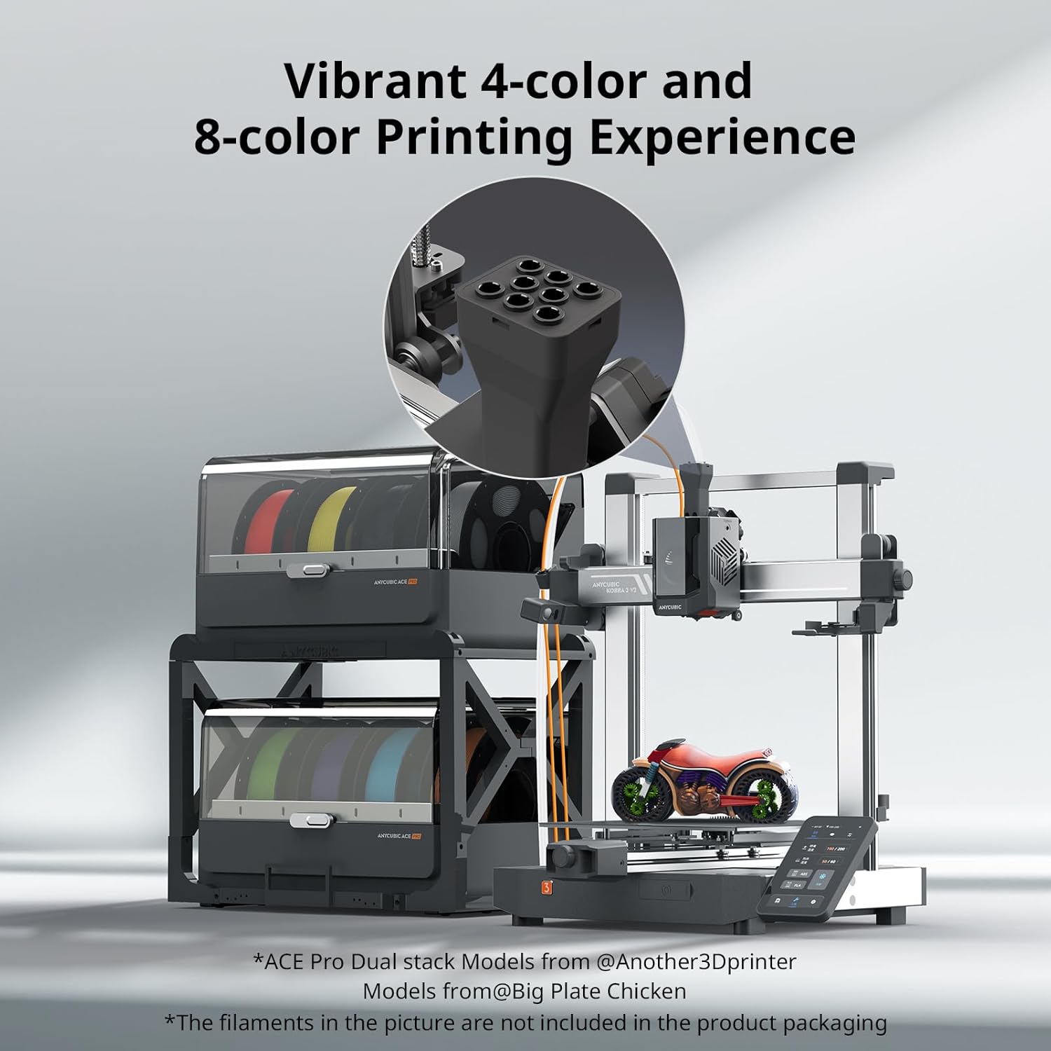 Smart Multicolor Printing for  - 3D Printer 评论和价格
