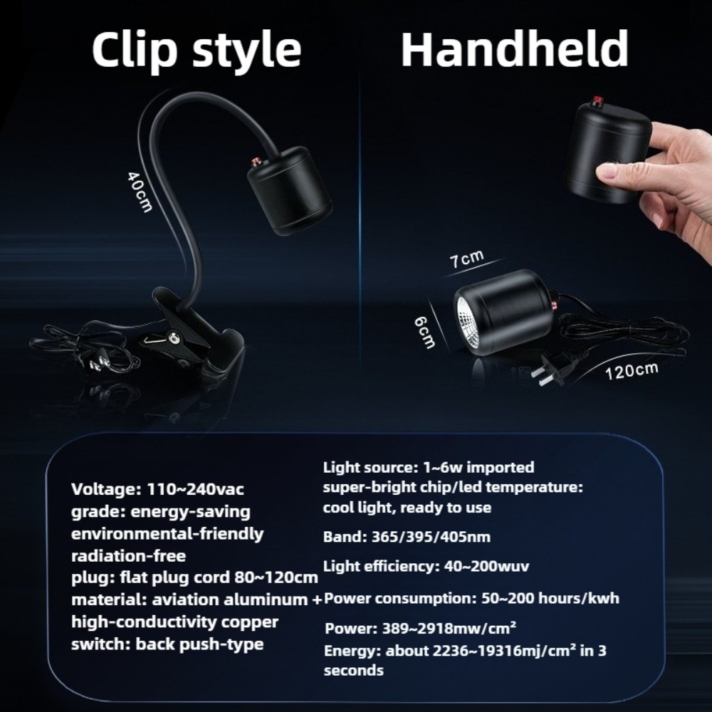 Handheld Clamp UV Curing Lamp  - Resin Printer 评论和价格