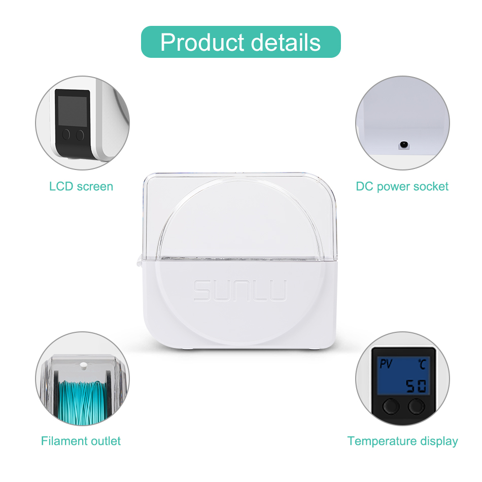 SUNLU Filament Dryer S1 Plus B - Filament 1.75 评论和价格