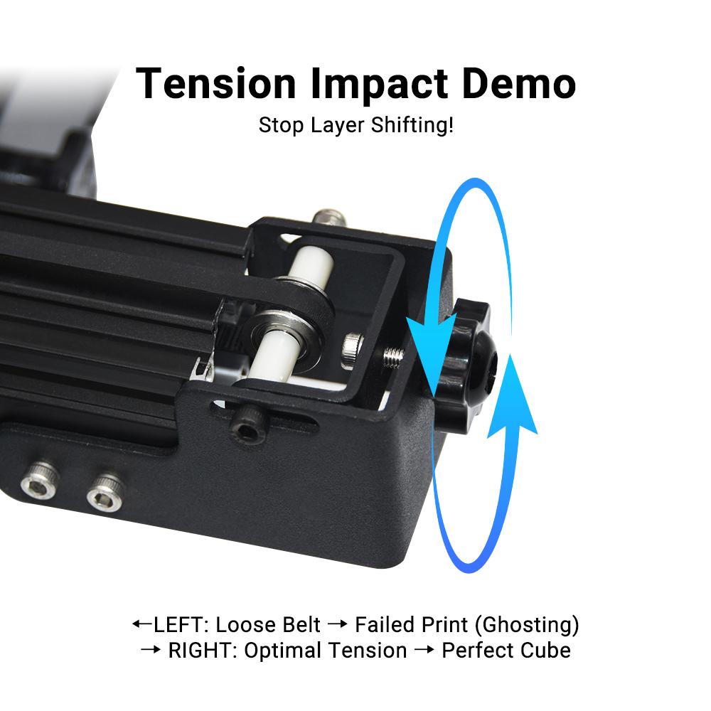 3D Printer Parts Belt Tensione - Linear Rail Mgn12H Set 评论和价格