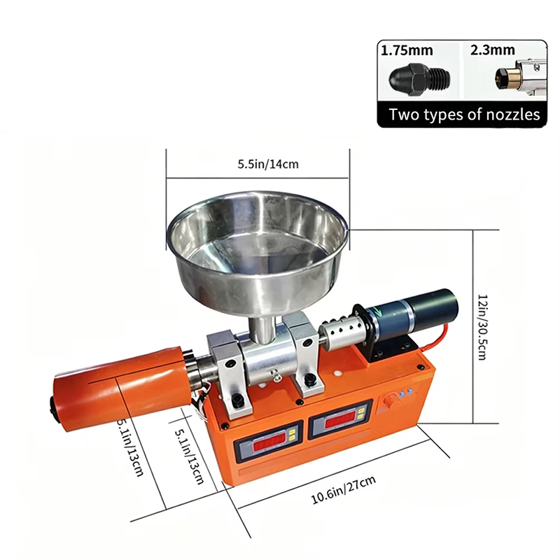 Lab Plastic Extruder 1.75&2.3m - Filament 1.75 评论和价格
