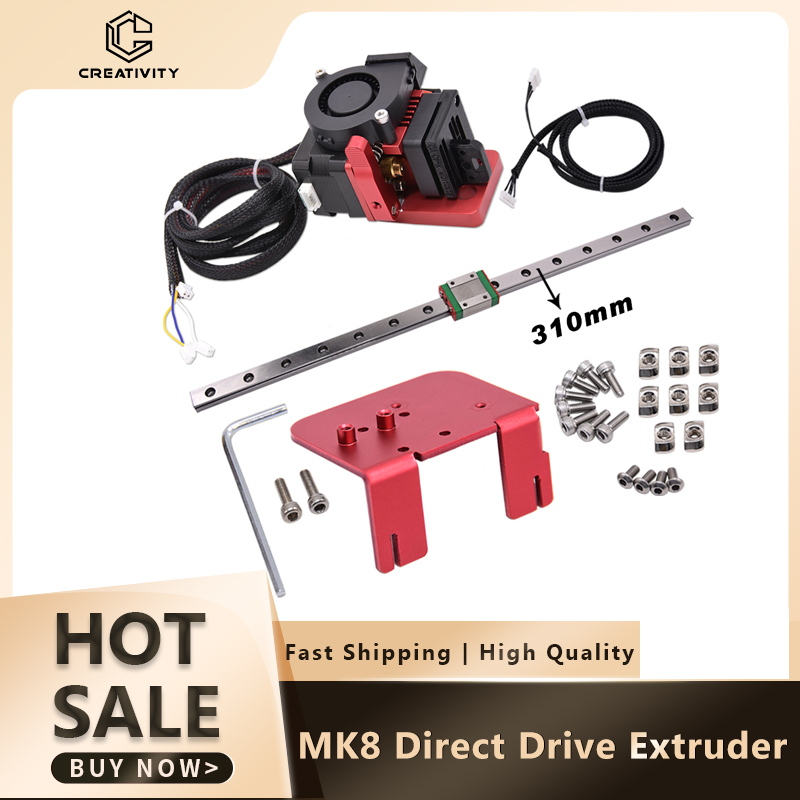 MK8 Extruder Direct Drive Upgr - Linear Rail Mgn12H Set 评论和价格